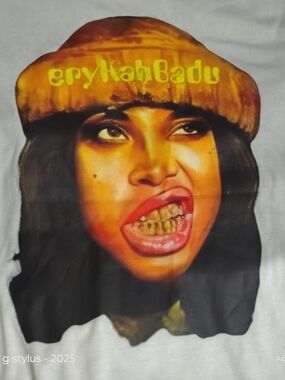 Mens Graphic T-Shirt "Erykah Badu" (She Said Her Time Is Up 💯 😩)